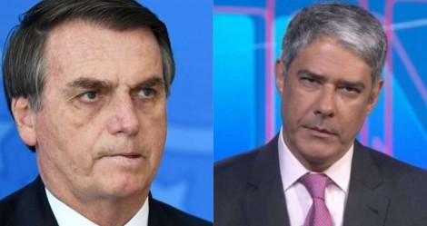 Bolsonaro compartilha matéria do JN e repudia a Globo: “Jornalismo envergonhado” (veja o vídeo)