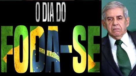 O foda-se histórico do general Heleno: Brasileiros nas ruas pelo Brasil e pelo presidente (veja o vídeo)
