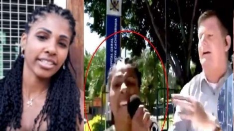 Mulher que invadiu a tela da Globo - “A Globo é um lixo” - grava vídeo e explica a sua indignação (veja o vídeo)