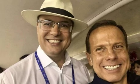 Witzel e Doria, festejando o carnaval