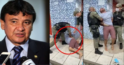 PM do “Pequeno Ditador do Piauí” algema e prende comerciante (veja o vídeo)