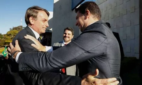 Jair Bolsonaro e Alexandre Ramagem