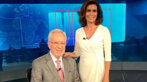 Áudio vaza na Globo e Giuliana Morrone detona Alexandre Garcia: “Está gagá” (veja o vídeo)