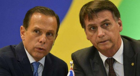 O tratamento que Bolsonaro dispensou a Doria na reunião ministerial