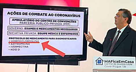 Flávio Dino, que criticou Bolsonaro por cloroquina, assume liberação do medicamento no Maranhão (veja o vídeo)