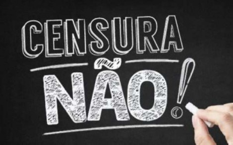 Eu digo: Não a ditadura, a censura e a perseguição