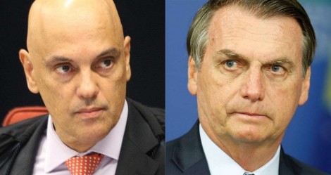 Bolsonaro expõe Alexandre de Moraes, e crava: “Algo de muito grave está acontecendo com nossa democracia” (veja o vídeo)