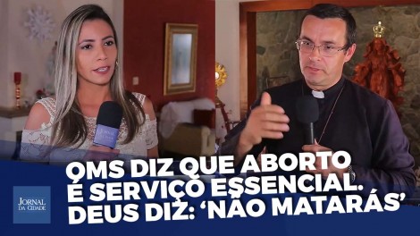 "Se alguém é a favor do aborto, é livre, mas nós somos a favor da vida', afirma padre Pedro Stepien (Veja o vídeo)