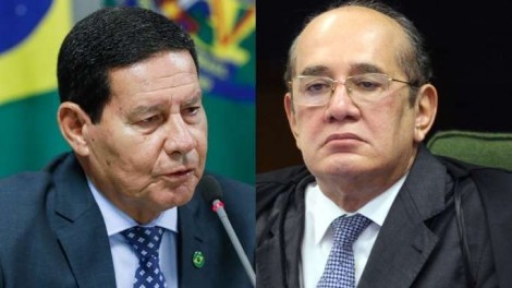 Mourão dá resposta a Gilmar: "(...) fora do tom. Foi infeliz"