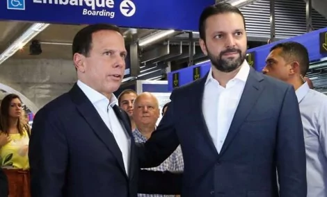 João Dória e Alexandre Baldy