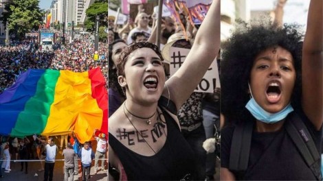 A flagrante hipocrisia dos movimentos feminista, LGBT e antirracismo