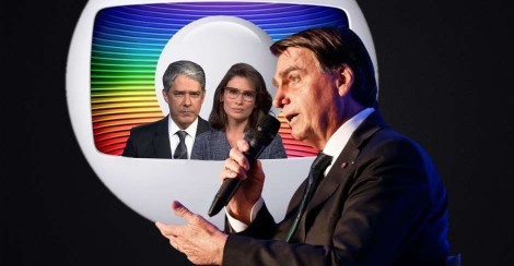 Bolsonaro aciona a Justiça contra a Rede Globo