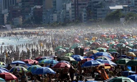 O inacreditável domingo em Ipanema, no Rio