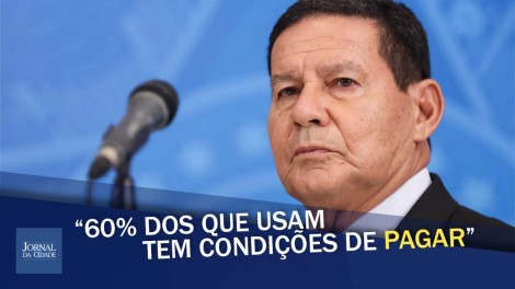 General Mourão defende que ricos paguem para estudar em universidades públicas (veja o vídeo)