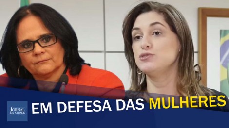 Bolsonaro e ministra Damares combatem violência contra mulheres (veja o vídeo)