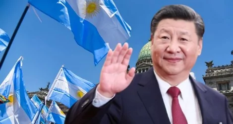 Fotomontagem: Xi Jinping