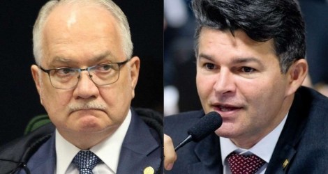 Fotomontagem: Edson Fachin e José Medeiros