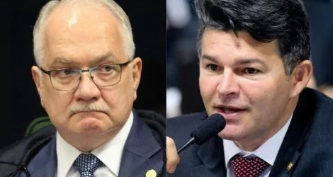 Fotomontagem: Edson Fachin e José Medeiros