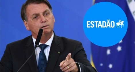 Com apenas uma palavra, Bolsonaro acaba com ataque do Estadão