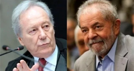 Fotomontagem: Ricardo Lewandowski e Lula