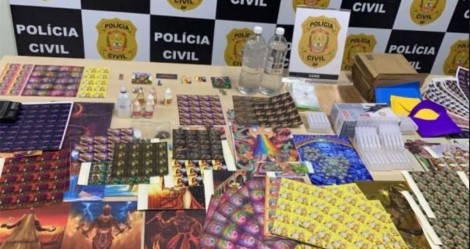 Polícia prende traficantes considerados os maiores distribuidores de LSD do país