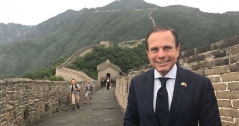 Em novo ataque a Bolsonaro, Doria sai em defesa da China: “Tratem bem a China. Respeitem a China" (veja o vídeo)