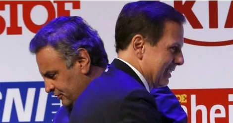 Aécio Neves e João Doria