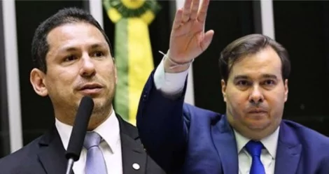 Fotomontagem: Marcelo Ramos e Rodrigo Maia