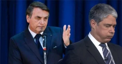 Jair Bolsonaro e William Bonner - Foto Foto: Valter Campanato/Agência Brasil; Reprodução/Globo