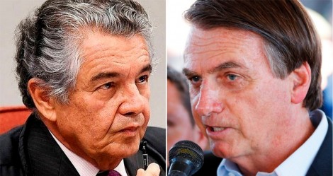 Marco Aurélio envia notícia-crime contra Bolsonaro à PGR