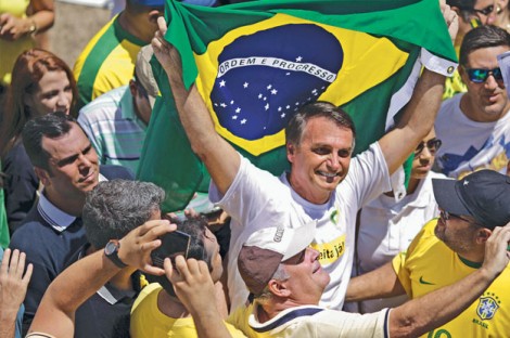 “Autorizado” por milhões de brasileiros, Bolsonaro desponta em SP, o maior reduto do PSDB