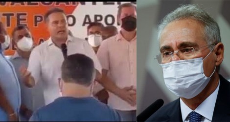 Em plena pandemia, filho de relator da CPI fez "discurso" e provocou aglomeração (veja o vídeo)