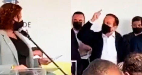 Doria "surta" e ataca Zambelli após ouvir verdades na cara (veja o vídeo)
