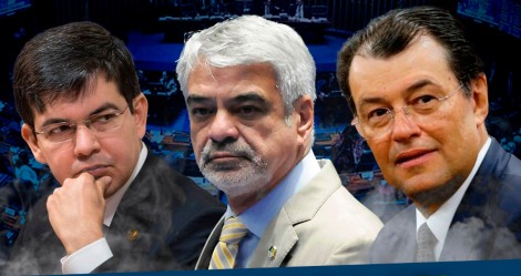 Corrupção e polêmica marcam o passado dos senadores Humberto Costa, Eduardo Braga e Randolfe Rodrigues (veja o vídeo)