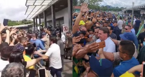 Jair Bolsonaro no Pará - Foto: Reprodução