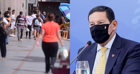 Mourão ironiza passaporte sanitário: “Vai ter falsificação do passaporte, venda no camelô”