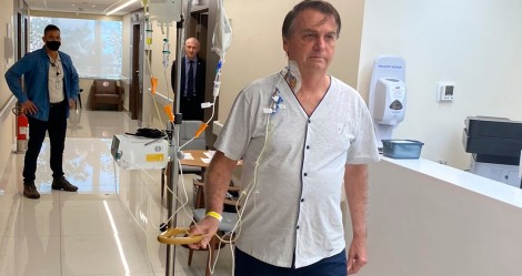 Para o terror da “esquerdalha”, direto do Hospital, Bolsonaro avisa: “Em breve, de volta a campo”