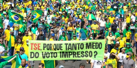 Em emocionante ato de patriotismo, povo invade Rio e Minas pelo voto auditável (veja o vídeo)