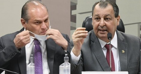Ricardo Barros e Omar Aziz - Foto: Agência Senado