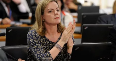 Gleisi Hoffmann - Foto: Edilson Rodrigues/Agência Senado