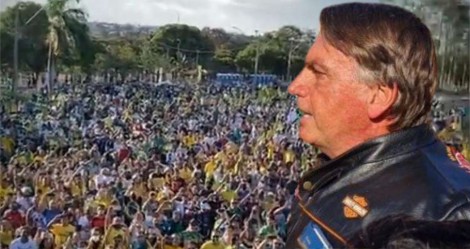 Em forte discurso, Bolsonaro diz que o povo vai decidir o destino do Brasil (veja o vídeo)