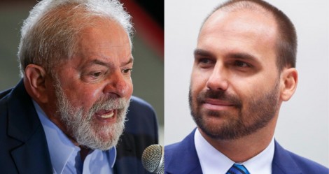 Eduardo Bolsonaro vence Lula em ação judicial