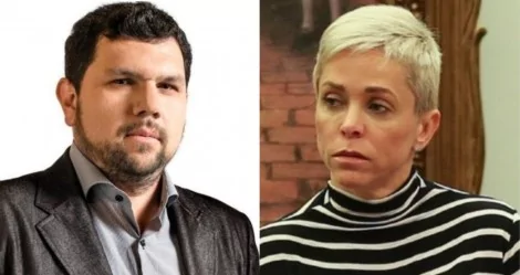 Oswaldo Eustáquio e Cristiane Brasil - Foto: Reprodução