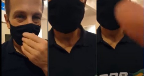 Indagado sobre "traição" a Alckmin, Doria surta e vai pra cima de jornalista (veja o vídeo)