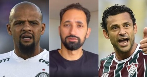 Felipe Melo e Fred saem em defesa de Mauricio Souza após a covardia do "cancelamento"