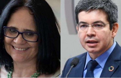 Damares Alves flerta com o Senado e alfineta Randolfe Rodrigues