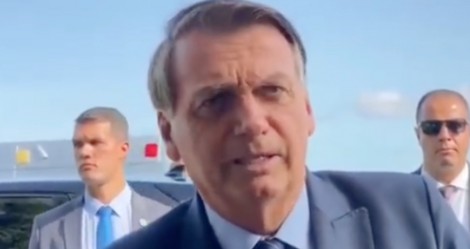 Questionado sobre Telegram, Bolsonaro diz que é “covardia o que estão fazendo com o Brasil” (veja o vídeo)
