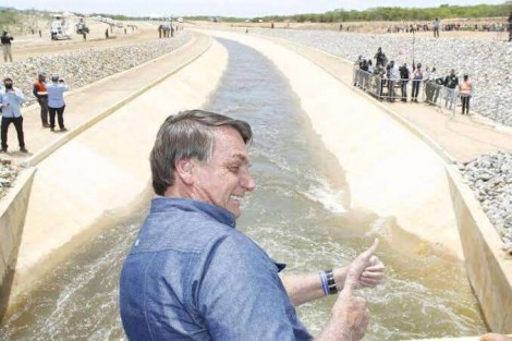 A chegada das águas no Nordeste é uma obra magnânima e no curto prazo o mundo todo vai perceber...
