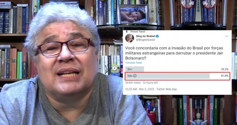 A estupidez de Noblat sugerindo a "invasão do Brasil" e a resposta categórica dos Brasileiros