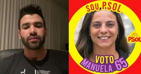 Fake news dá errado e Gusttavo Lima prepara ação na Justiça contra deputada do PSOL (veja o vídeo)